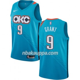 Oklahoma City Thunder Jerami Grant 9 2018-19 Nike City Edition Sininen Pelipaidat Swingman - Miesten